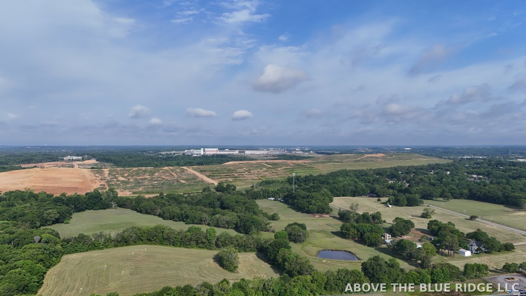 Aerial landscape photography by Above the Blue Ridge LLC