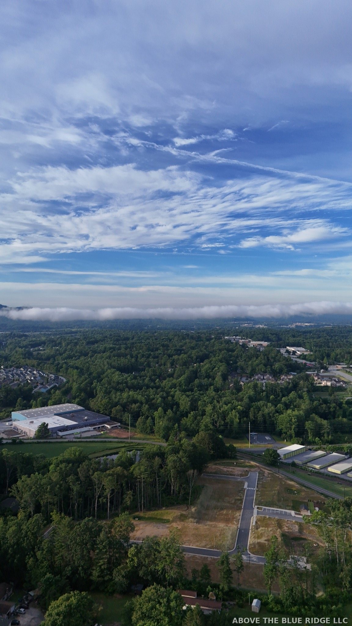 Commercial aerial photography from above